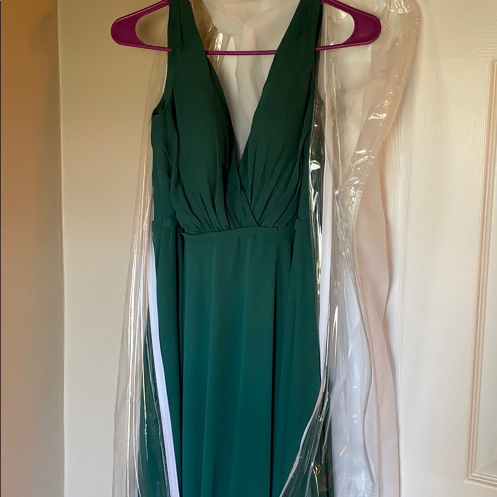 JJs House Emerald Bridesmaid Dress